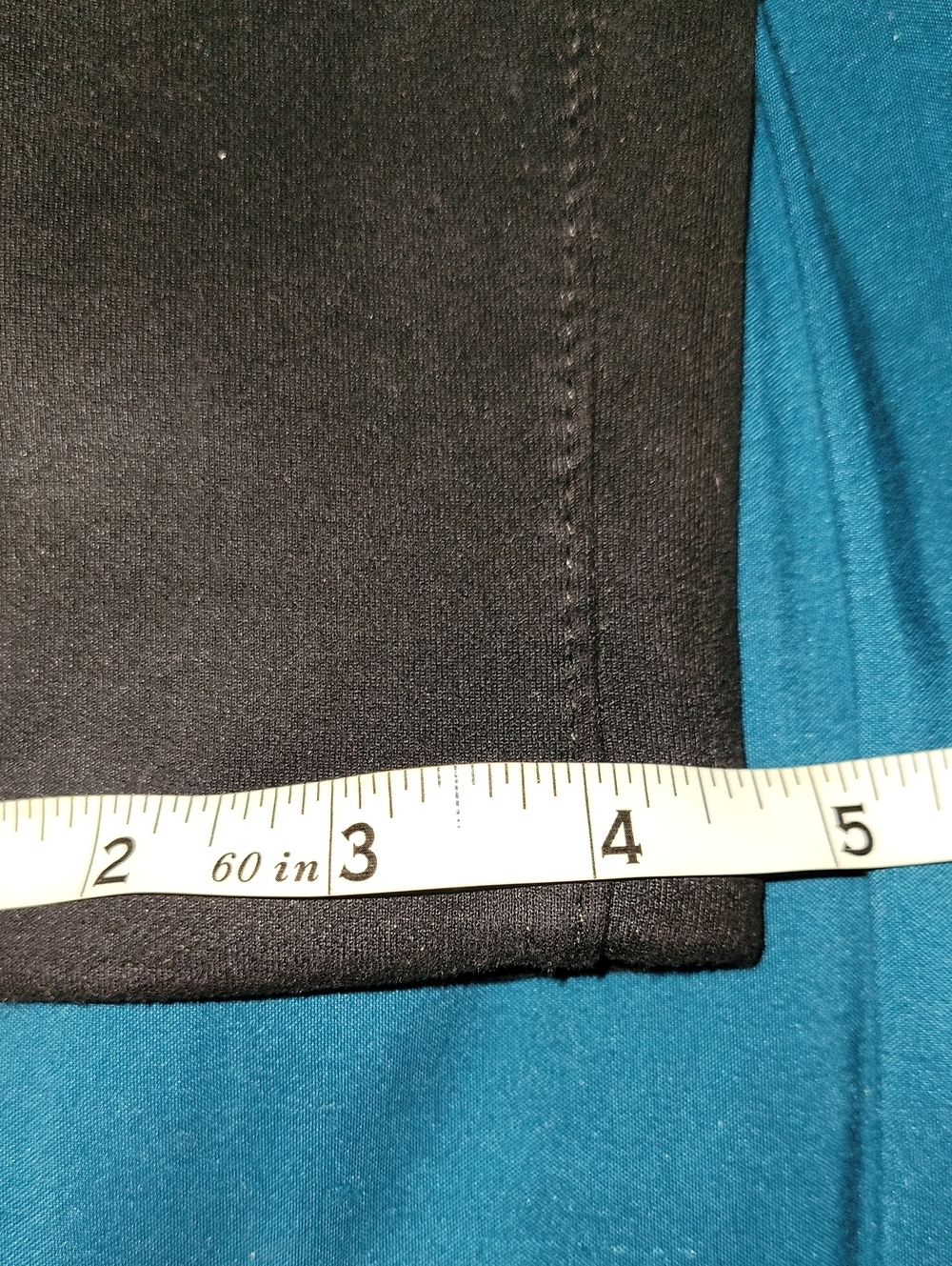 Level 99 Black Velveteen Skinny Pants Size 27 Stretch - Picture 10 of 10